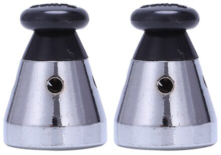 Snelkookpan Relief Jigger Klep 1.5 Inch Hoge 2 Stuks Zwart