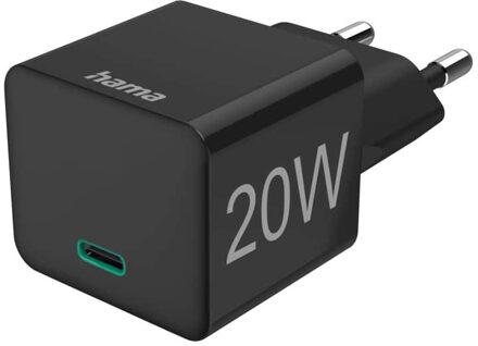 Snellader USB-C 20 W Oplader Zwart