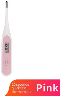 Snelle Levering Baby/Volwassen Orale Lcd Digitale Thermometer Gezondheid Thermometers Voor Thuis Vooral Ideaal Voor Kinderen roze