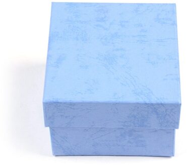 Snelle Levering Duurzaam Horloge Box Case Voor Armband Armband Sieraden Horloge Houder Horloge Stand Caja Reloj Blauw