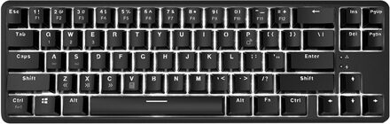 Snelle Levering K680t Bluetooth Dual Mode68 Toetsen Rode Schakelaar Led Backlight Mechanische Toetsenbord Voor Tablet Desktop Mechanische zwart