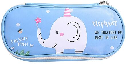 Snelle Levering Leuke Cartoon Student Leer Potlood Pen Case Box Make Pouch Borstel Houder Tas Prachtige