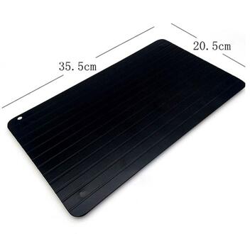 Snelle Ontdooien Lade Dooi Bevroren Voedsel Vlees Fruit Quick Ontdooien Aluminium Plaat Board Ontdooien Keuken Gadget Tool Ontdooien Lade
