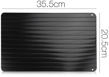 Snelle Ontdooien Lade Dooi Bevroren Voedsel Vlees Fruit Quick Ontdooien Plaat Board Ontdooien Lade Ontdooien Keuken Gadgets Tool 35.5x20.5x0.2cm
