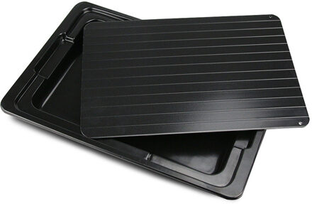 Snelle Ontdooien Lade Met Cleaner Bevroren Vlees Ontdooien Voedsel Ontdooien Plaat Board Keuken Tool Hfing