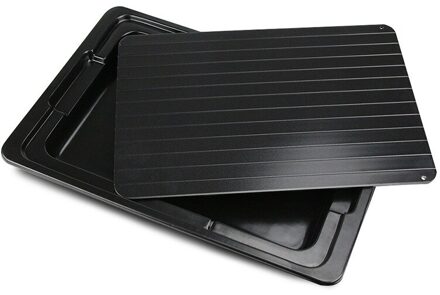 Snelle Ontdooien Lade Met Cleaner Bevroren Vlees Ontdooien Voedsel Ontdooien Plaat Board Keuken Tool HG99
