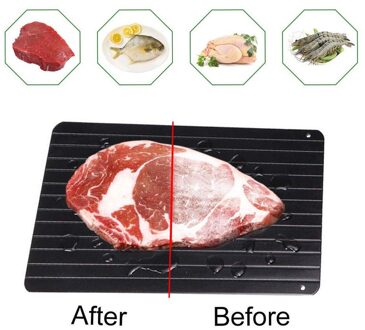 Snelle Ontdooien Lade Thawkitchen Gadget Tool Bevroren Voedsel Vlees Fruit Quick Ontdooien Plaat Board Ontdooien 29.5X20.5X0.2CM