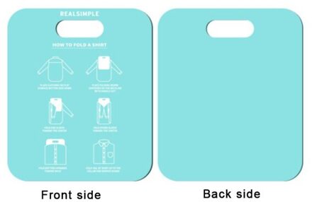 Snelle Vouwen Strijkplank T-shirts Handig Folding Board Kind/Adultclothes Shirt Folding Board Lui Vouwen Kleren Gereedschap blauw