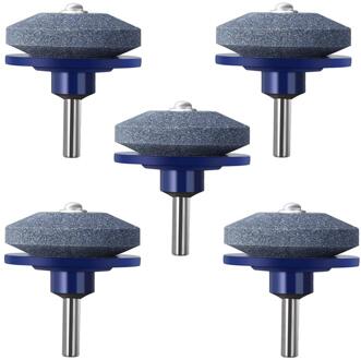 Sneller Grasmaaier Puntenslijper Grasmaaier Blade Sharpener Universele Slijpen Roterende Boor Universele Slijpen Roterende Boor Bezuinigingen 5stk
