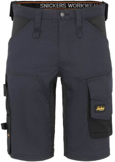 Snickers Allround 6143 Stretch - Korte werkbroek - 44 - Donkerblauw