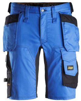 Snickers AllroundWork 6141 Stretch - Korte werkbroek - 44 - Blauw