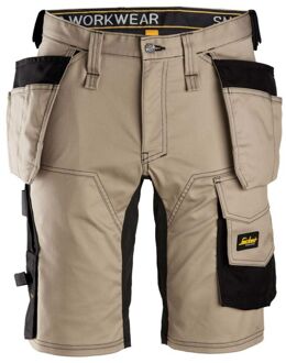 Snickers AllroundWork 6141 Stretch - Korte werkbroek - 60 - Khaki