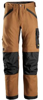 Snickers AllroundWork Canvas+ 6324 - Werkbroek - 54 - Bruin - 94 cm