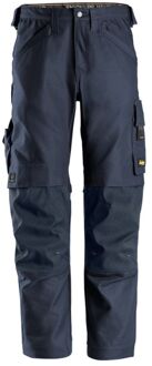 Snickers AllroundWork Canvas+ 6324 - Werkbroek - 56 - Donkerblauw - 88 cm