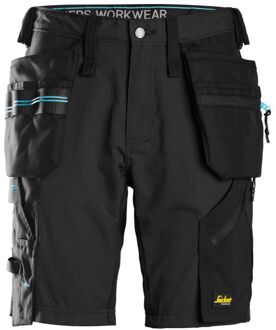 Snickers LiteWork 37.5® 6110 - Korte werkbroek - 64 - Zwart