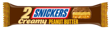 Snickers Snickers - 2 Creamy Peanut Butter 37 Gram 24 Stuks