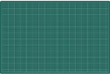 Snijmat a1 900x600mm groen