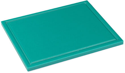 Snijplaat met sapgoot - 325x265x15mm - Groen