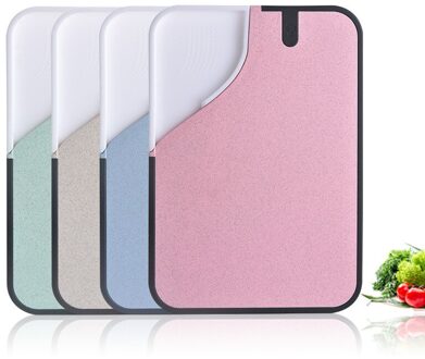 Snijplank Tarwe Stro Antislip Snijplank Huishouden Keuken Chef Tool Vaatwasmachinebestendig Antislip Duurzaam Accessoire rood