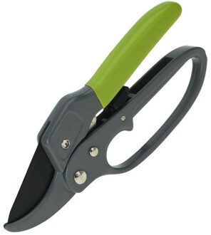 Snoeischaar/takken/rozen knipschaar - groen - 20 cm - Snoeischaren