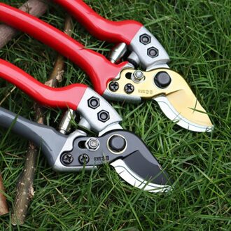 Snoeischaar Tuinieren Bloem En Fruit Tak Scharen Arbeidsbesparende Snoeien Fruit Boom Scharen Snoeien Handleiding Scharen rood