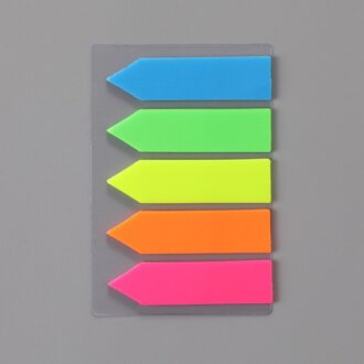 Snoep Kleur Sticky Notes Postkantoor Werk Plan Supply Scratch Briefpapier School Student Note Label Index Notepad stijl 1