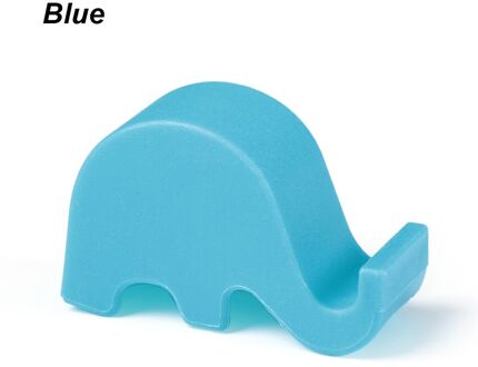Snoep Kleur Universele Mini Smart Telefoon Tafel Desk Mount Stand Phone Holder Beugel Voor Mobiele Mobiele Telefoon Tabletten Lui Beugel A-blauw