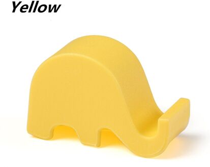 Snoep Kleur Universele Mini Smart Telefoon Tafel Desk Mount Stand Phone Holder Beugel Voor Mobiele Mobiele Telefoon Tabletten Lui Beugel A-geel