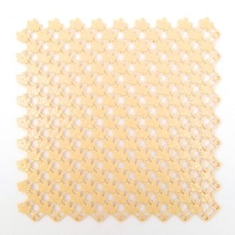 Snoep Kleuren Plastic Bad Matten Badkamer Massage Tapijt Douche Rubberen Anti-Slip Mat Badkamer Tapijten 25X25Cm Beige