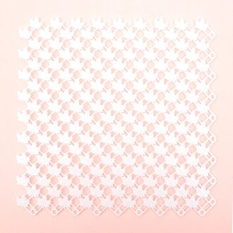 Snoep Kleuren Plastic Bad Matten Badkamer Massage Tapijt Douche Rubberen Anti-Slip Mat Badkamer Tapijten 25X25Cm wit