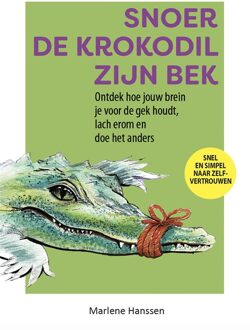 Snoer de krokodil zijn bek