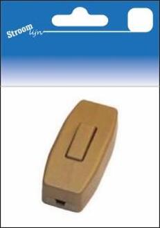 Snoerschakelaar brons