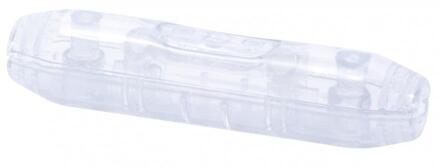 Snoerschakelaar rond design transparant 2A - 7401120