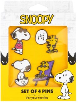 Snoopy 4 Pin Set