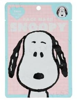 Snoopy Face Sheet Mask 2 Pink 1 pc