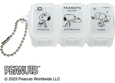 SNOOPY Pill Case / Accessories Case (Joint Type) 35 x 71 x 24mm