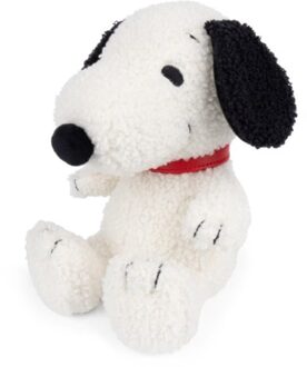 Snoopy teddy knuffel, formaat 20 cm, kleur creme