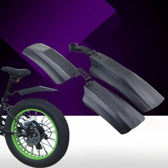 Snow Bike Mudguard 20 inch 26inch Fat Wide Tire Fender Mountain Road Bike Front Rear Mudguard Cycling Bicycle Accessories