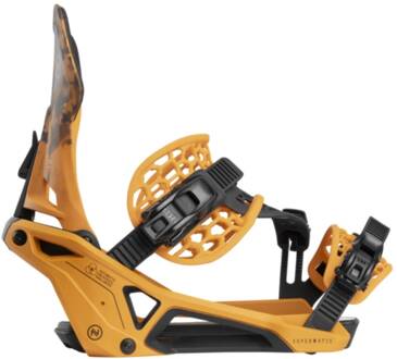 Snowboard Binding M Oranje