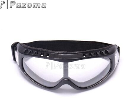 Snowboard Stofdicht Zonnebril Motorcycle Ski Bril Lens Frame Anti-Fog Bril doorzichtig