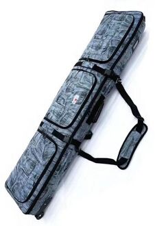 Snowboard Waterdichte Volwassen Ski Zakken Geen Wiel Rugzak Schouder Grote Monoboard Zak Verstelbare Lengte Professionele Ski Apparatuur 156cm nee wiel