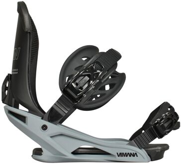 Snowboardbindingen M Blauw