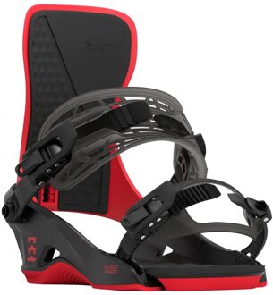 Snowboardbindingen M Zwart dessin