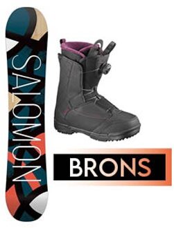 Snowboardset Huren 2Weken Brons