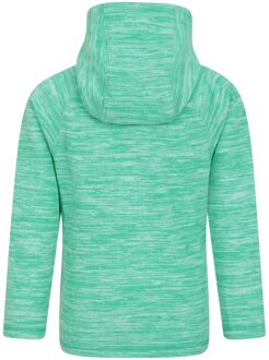 Snowdonia II Full Zip Hoodie Kinderen/Kinderen (Groen) - 5-6J / 110-116cm
