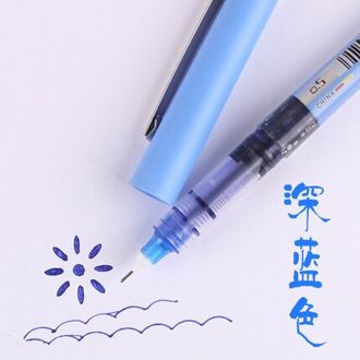 Snowhite PVN-159 Naald-type gel pen 3PCS 0.5/0.38mm student Rechte lijn pen kleur gel pen Blauw / 0.38mm