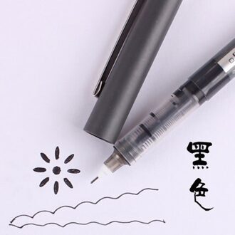 Snowhite PVN-159 Naald-type gel pen 3PCS 0.5/0.38mm student Rechte lijn pen kleur gel pen zwart / 0.38mm
