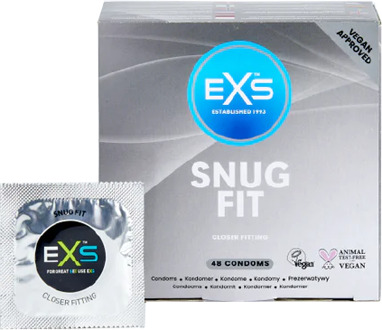 Snug Fit - Smallere Condooms 3 stuks Transparant - 49 (omtrek 10-11 cm)