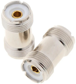SO-239 PL259 UHF Female to Female RF Coax Cable Adapter Connector SO239 coaxial Adapter 1pc