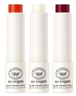 So Vegan Sal Butter Melting Lip - 3 Colors #02 Clear Peach